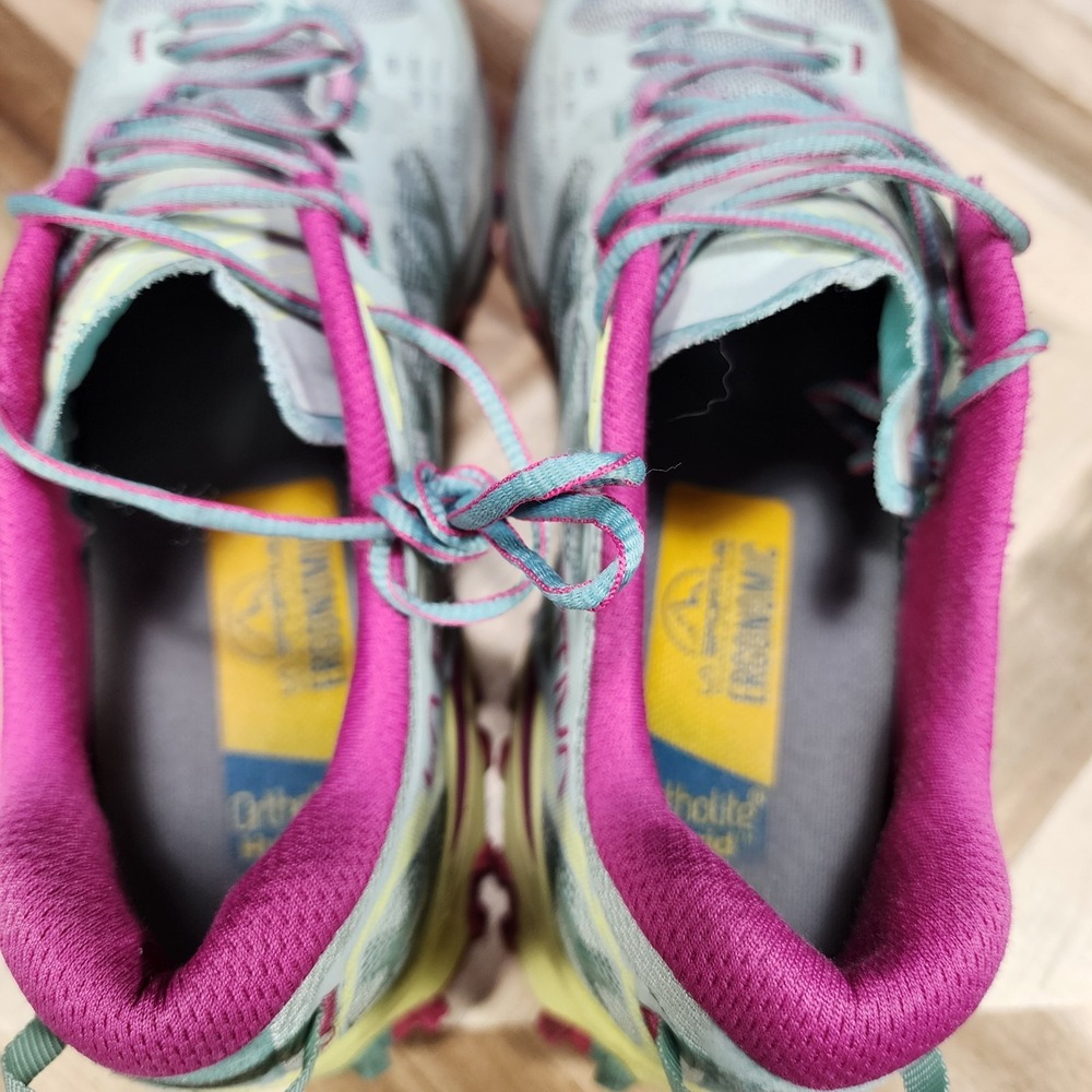 La Sportiva Bushido III Shoes Womens Size 10.5 Multicolor Trail Running Grip - Picture 11 of 14